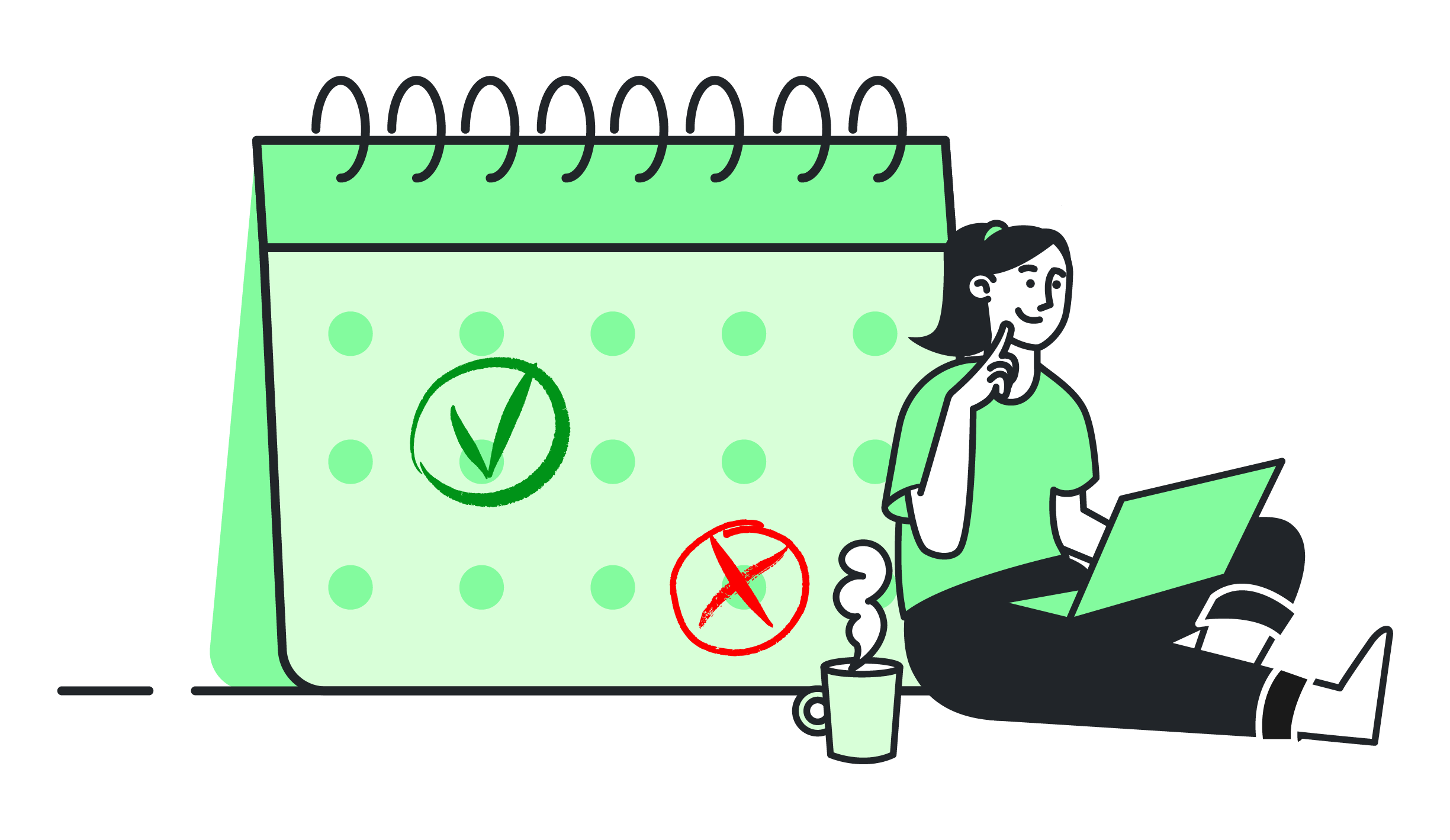 Loading calendar